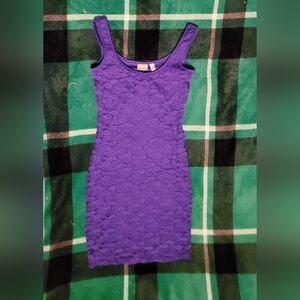 🔥🔥HP🔥🔥5-4-25🔥🔥WOMENS MUDD LACE DRESS PURPLE SIZE XS